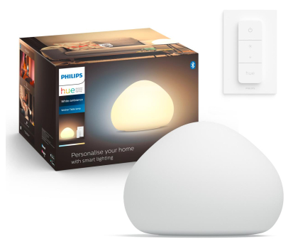 Inteligentne oświetlenie Philips Hue White ambiance Lampa stołowa Wellner